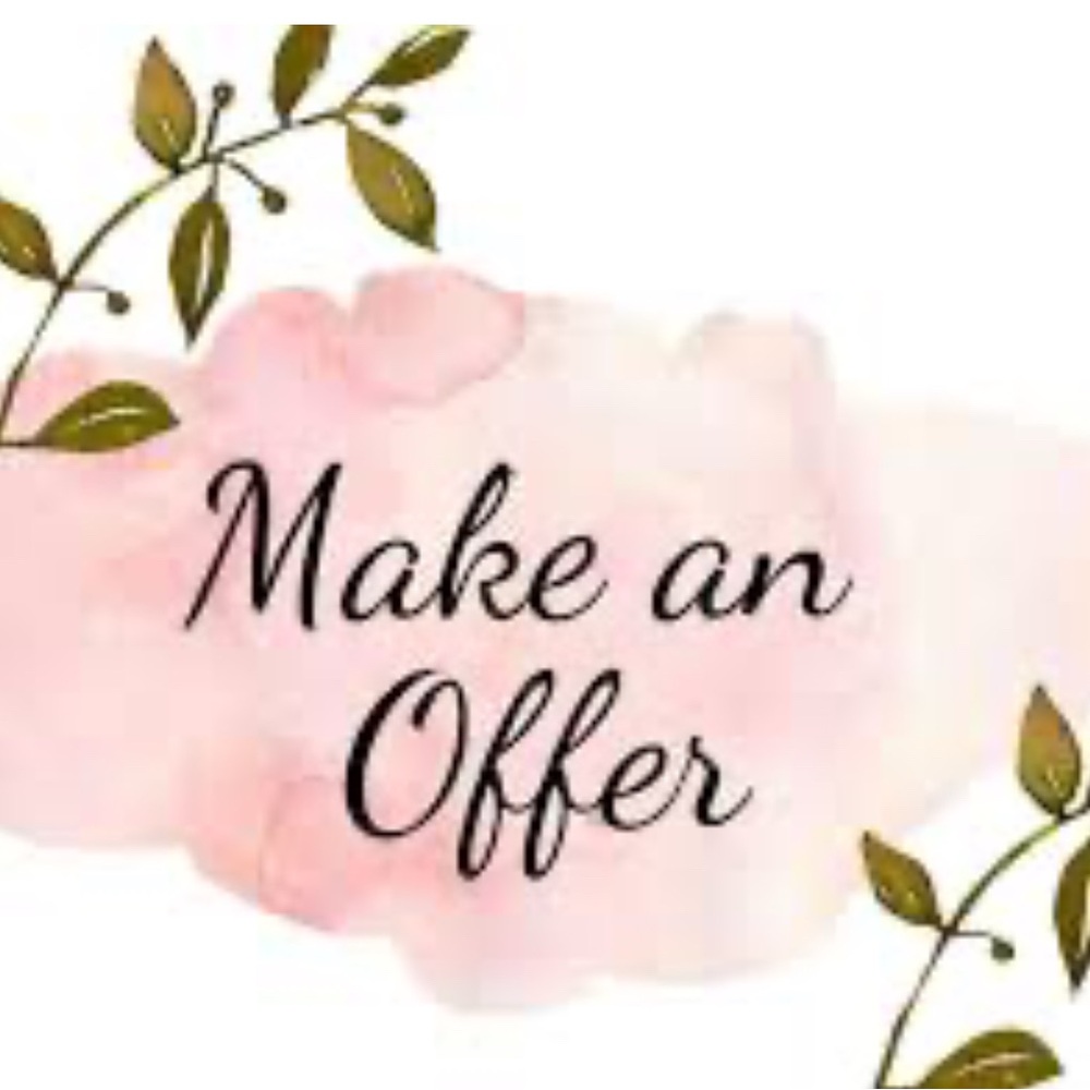 All reasonable offers will be considered!
